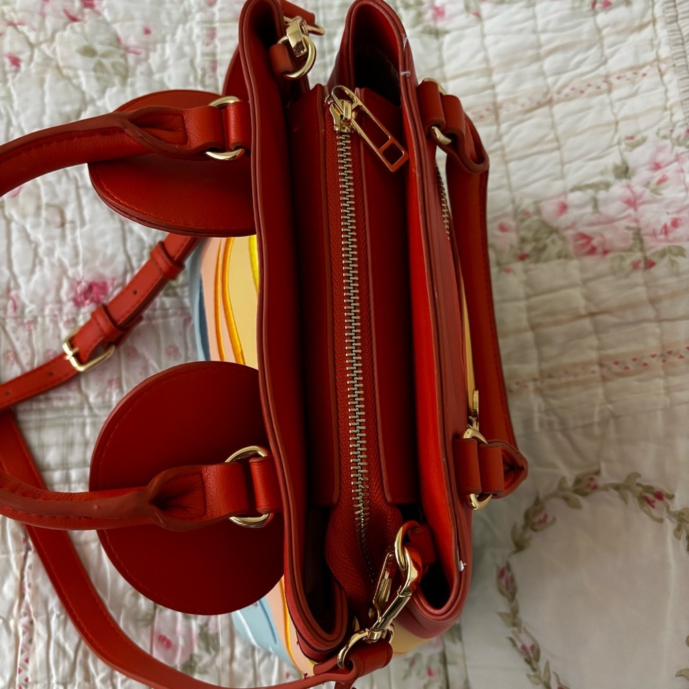 Our Universe Disney Mickey Mouse Sunset Ears Crossbody Bag Box Lunch Exclusive - Picture 11 of 14